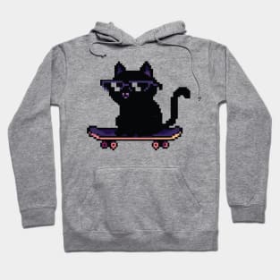 cat skating Hoodie